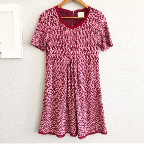 ANTHROPOLOGIE Maeve Textured Knit Dora Dress - Picture 2 of 8